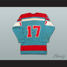 Load image into Gallery viewer, Yves Bergeron WHA Quebec Nordiques Hockey Jersey