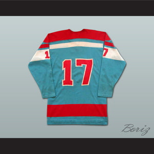 Yves Bergeron WHA Quebec Nordiques Hockey Jersey