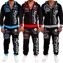Load image into Gallery viewer, ZOGAA 2019 New Fashion Hoodies Tracksuits Men Sporting Suit Set Sweatshirt+Pant Casual Cotton Suit Size S- XXXL Men Sweatpants