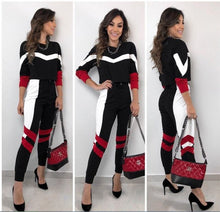 Load image into Gallery viewer, ZOGAA 2019 New Fashion Leisure Sports Women&#39;s Sweat Suits Women&#39;s Sportswear Two Piece Set Women&#39;s Wear Casual Trousers Suit