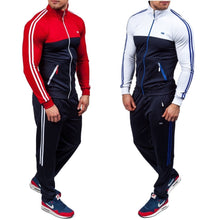 Load image into Gallery viewer, ZOGAA 2019 New Men&#39; Fashion Jacket and Sport Pant Sets Size XS-4XL Sportswear Men&#39;s Tracksuit Sweatsuits Men Outwear Suits