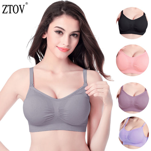 ZTOV 7Colors Nursing Bra for Feeding Maternity Bra Pregnancy Breastfeeding Bra Nursing Underwear for Pregnant women Clothing