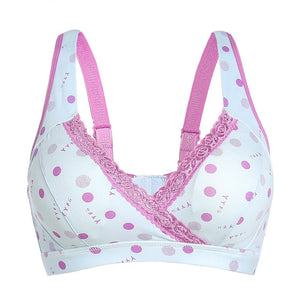 ZTOV Maternity Nursing Bra Pregnancy Women Underwear Breast Feeding Bras for Pregnant Mother Clothes Wire Free Sleep Feeding Bra