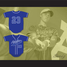 Load image into Gallery viewer, Zack Greinke 23 Apopka High School Darters Blue Baseball Jersey 1