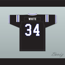 Load image into Gallery viewer, Zamir White 34 Scotland High School Fighting Scots Black Football Jersey 2