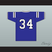 Load image into Gallery viewer, Zamir White 34 Scotland High School Fighting Scots Blue Football Jersey 1
