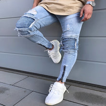 Load image into Gallery viewer, Slim Fit Ripped Jeans