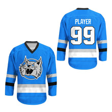 Load image into Gallery viewer, Richmond Wildcats defunct hockey Jersey Sewn Any name Number all size FREE SHIP